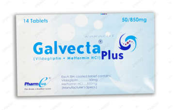 Picture of Galvecta Plus 50/850mg Tab 14s